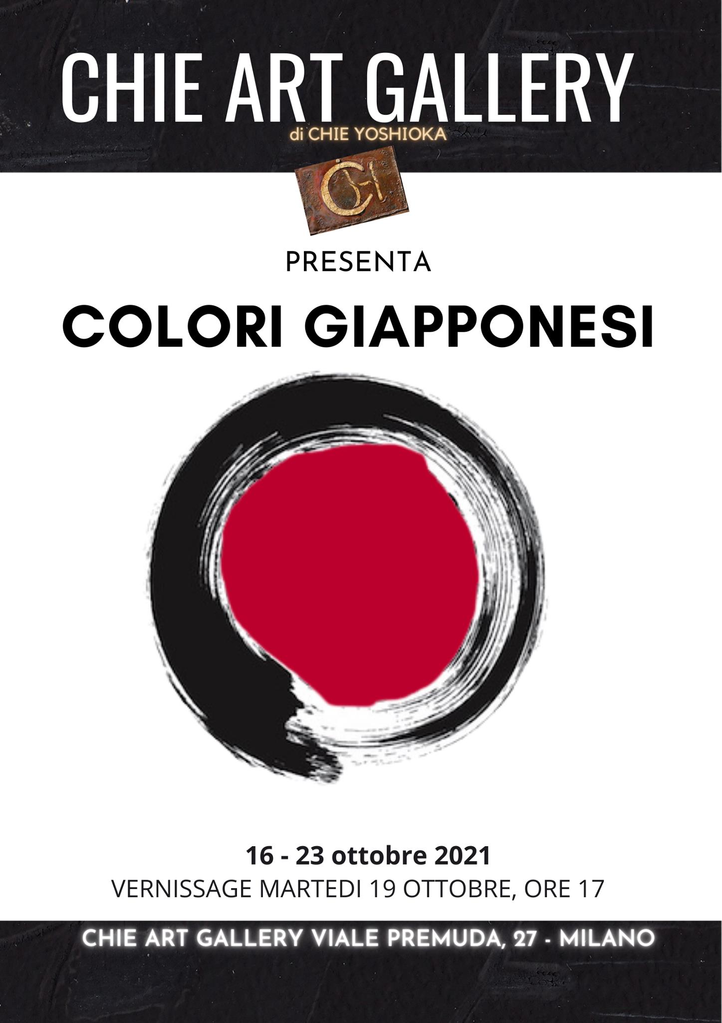 COLORI GIAPPONESI - Chie Art Gallery - Anno 2021
